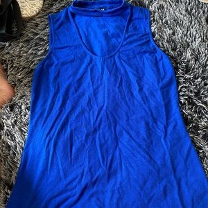 Blue express top